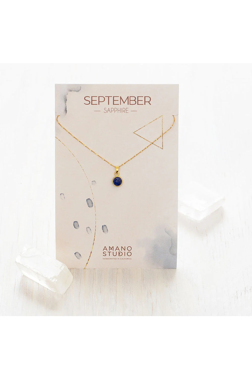 Amano Studio Birthstone Necklace September