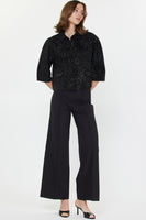 Fuzzy Metallic Sweater Cardigan