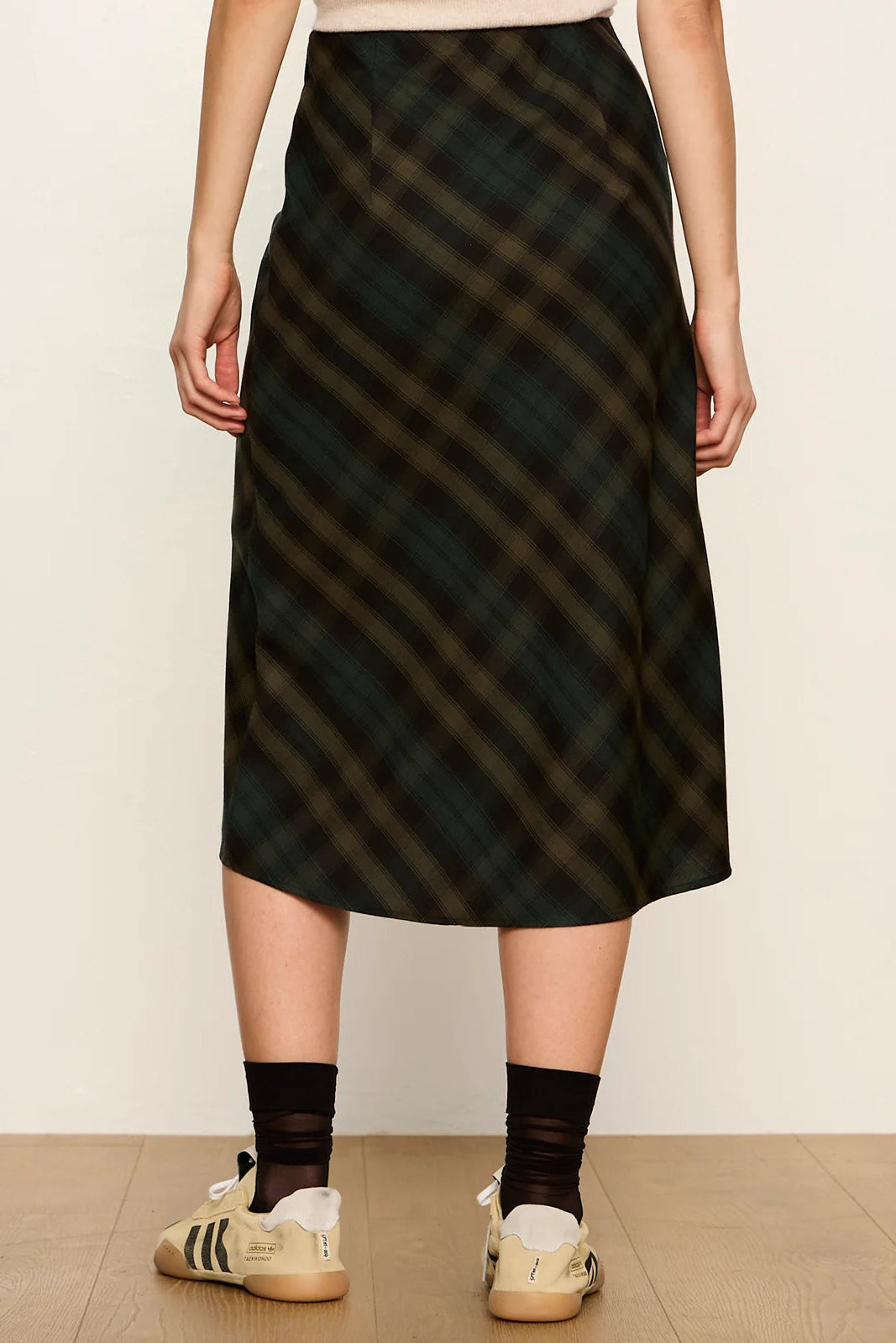 Favorite Plaid Slip Skirt
