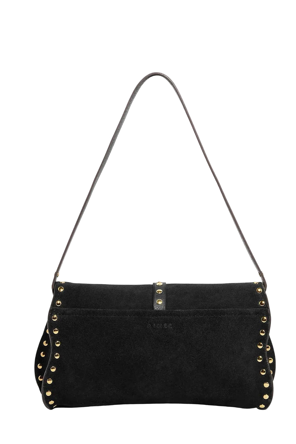 Amour Baguette Black Suede
