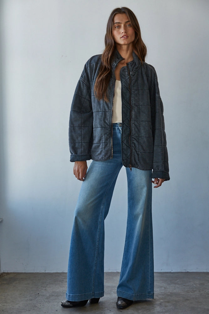 It's All Good Charcoal Jacket