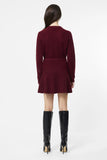 Vhari Knit Mini Skirt Cabernet