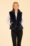 Plush Faux Fur Vest