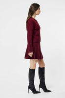 Vhari Knit Classic Sweater Cabernet