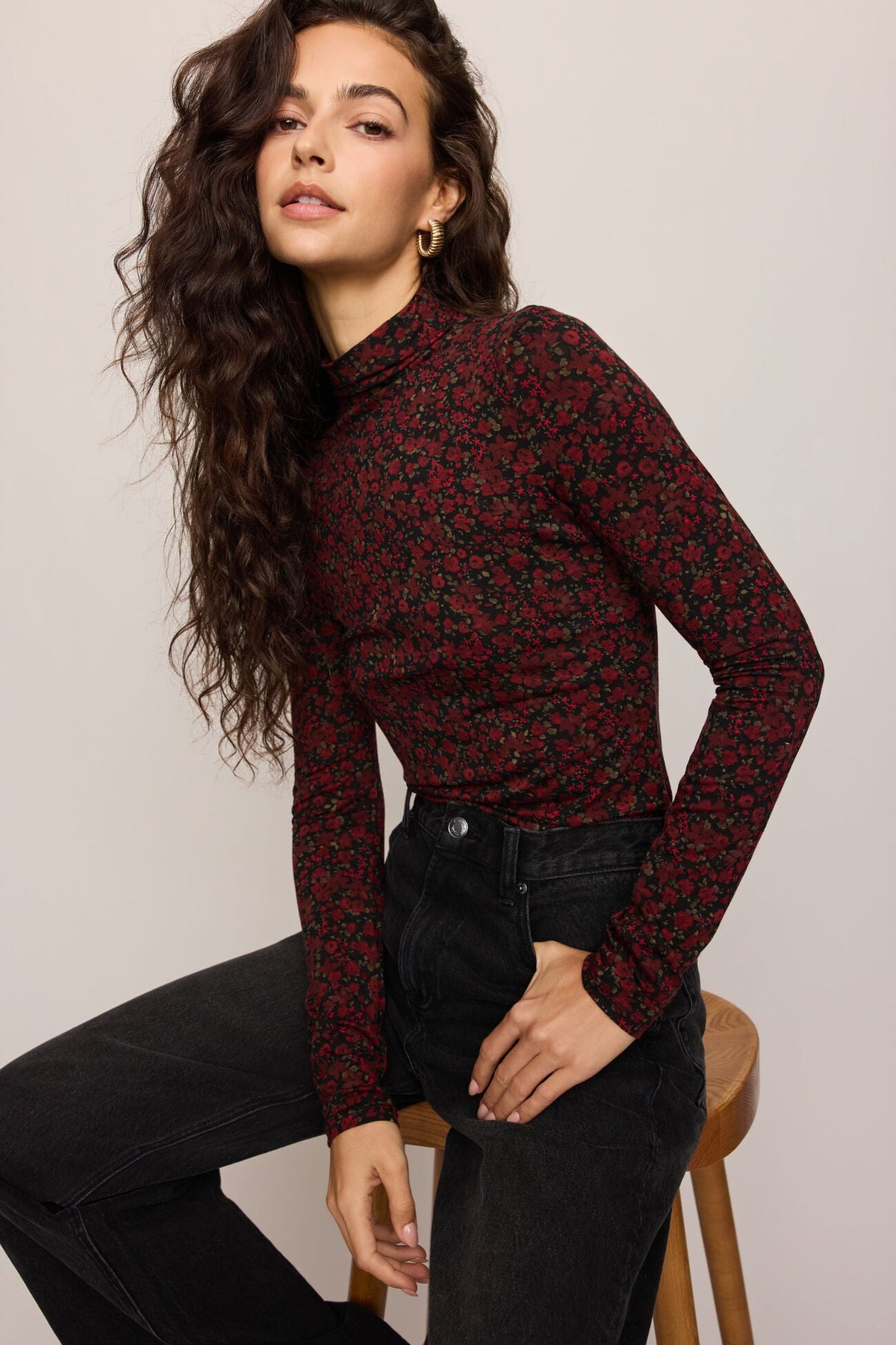 Lira Dani Ditsy Floral Top