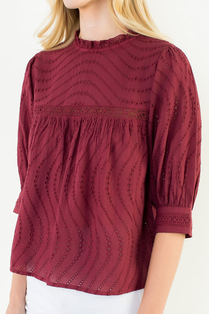 Flowy Cut Out Top