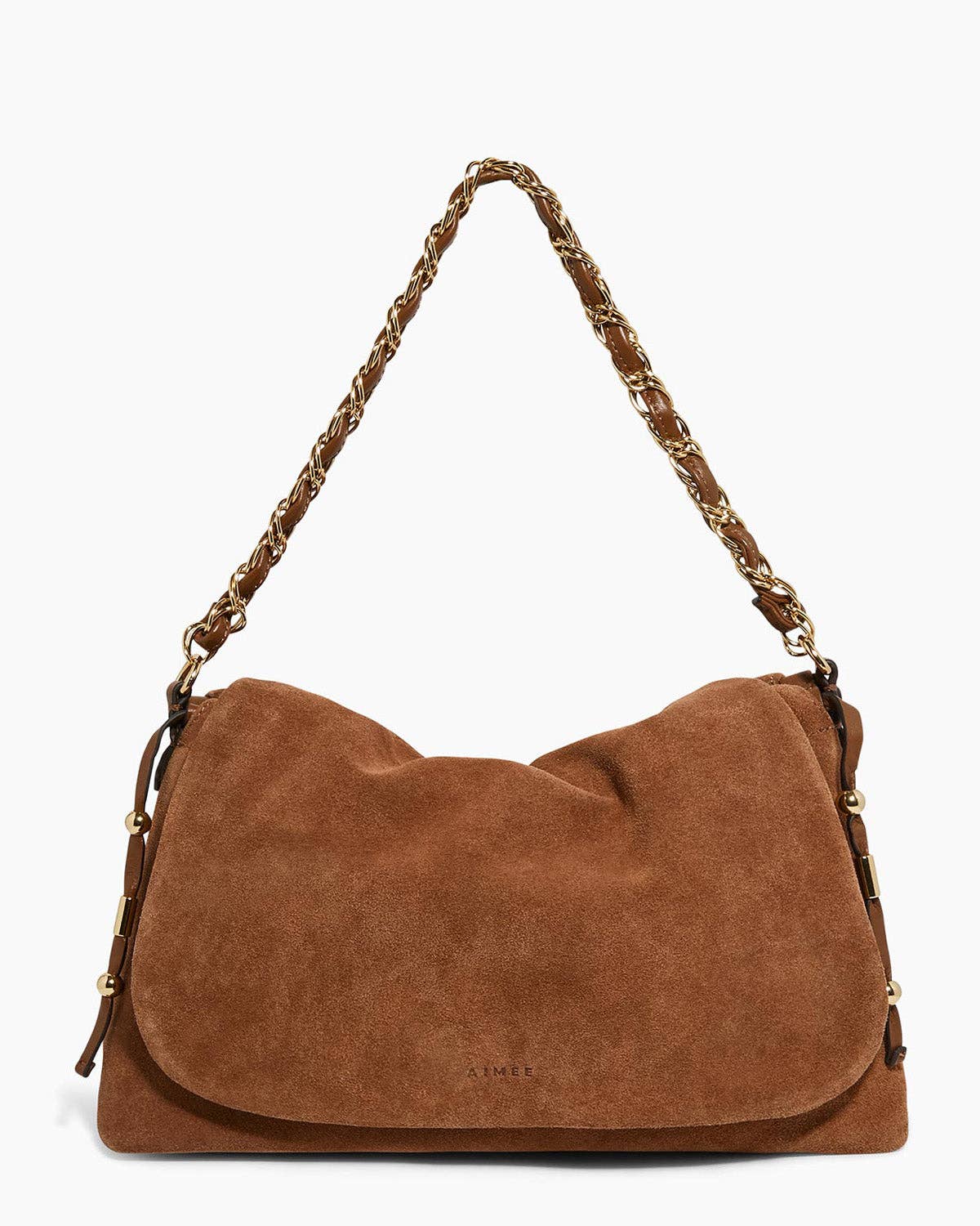 Lennon Convertible Crossbody Chestnut Suede