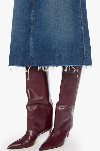 The Circle Midi Skirt Fray