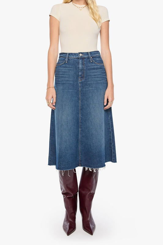 The Circle Midi Skirt Fray