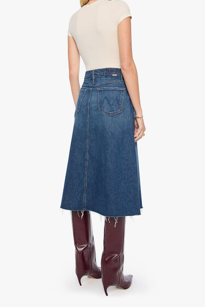 The Circle Midi Skirt Fray