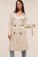 Touch Of Cashmere Trench Coat