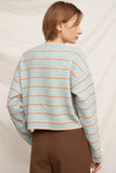 Blue Stripe Cardigan