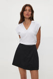 Faye Power Shoulder Polo