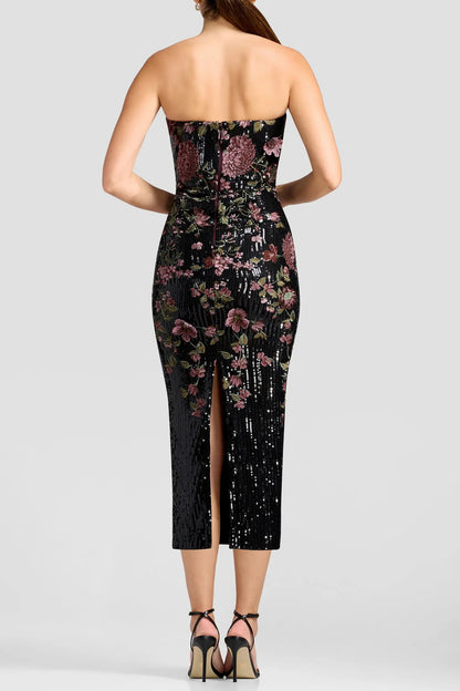 Shailene Floral Sequin Dress