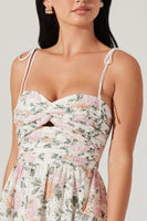 Sariah Spaghetti Strap Midi Dress