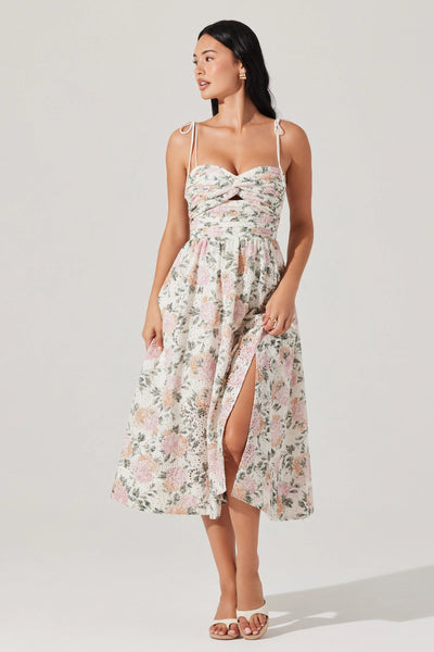 Sariah Spaghetti Strap Midi Dress