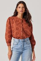 Savanna Cutout Floral Top