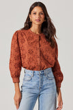 Savanna Cutout Floral Top