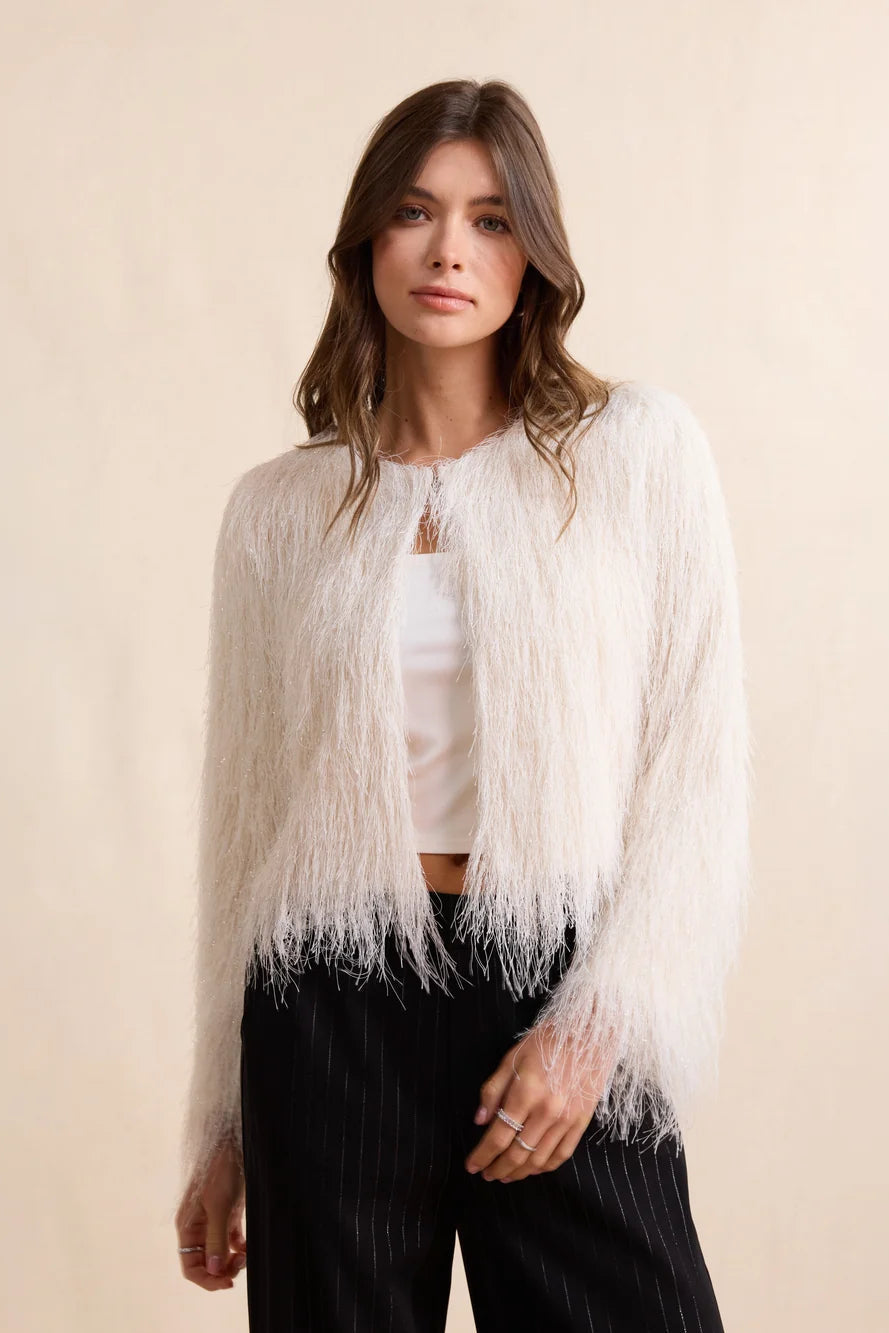 Angel Wings Fringe Jacket