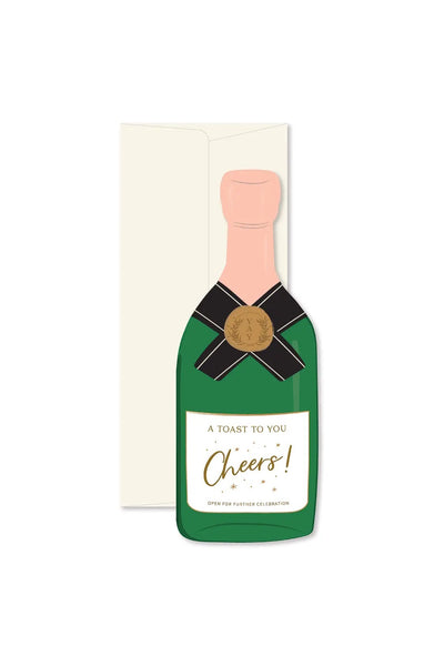 A Toast To You Champagne Card