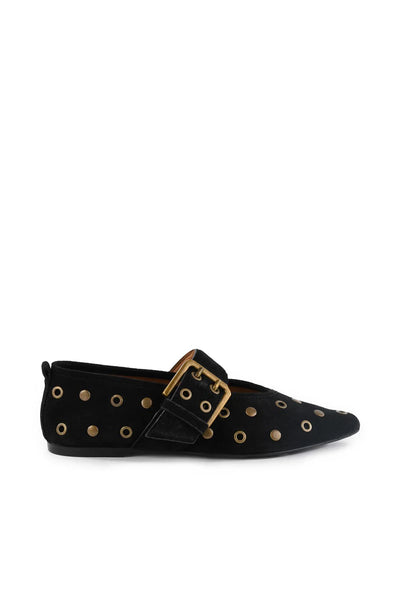 Abbey Suede Mary Janes