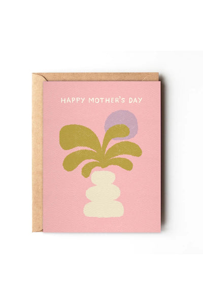 Abstract Plant Mom's Day Card