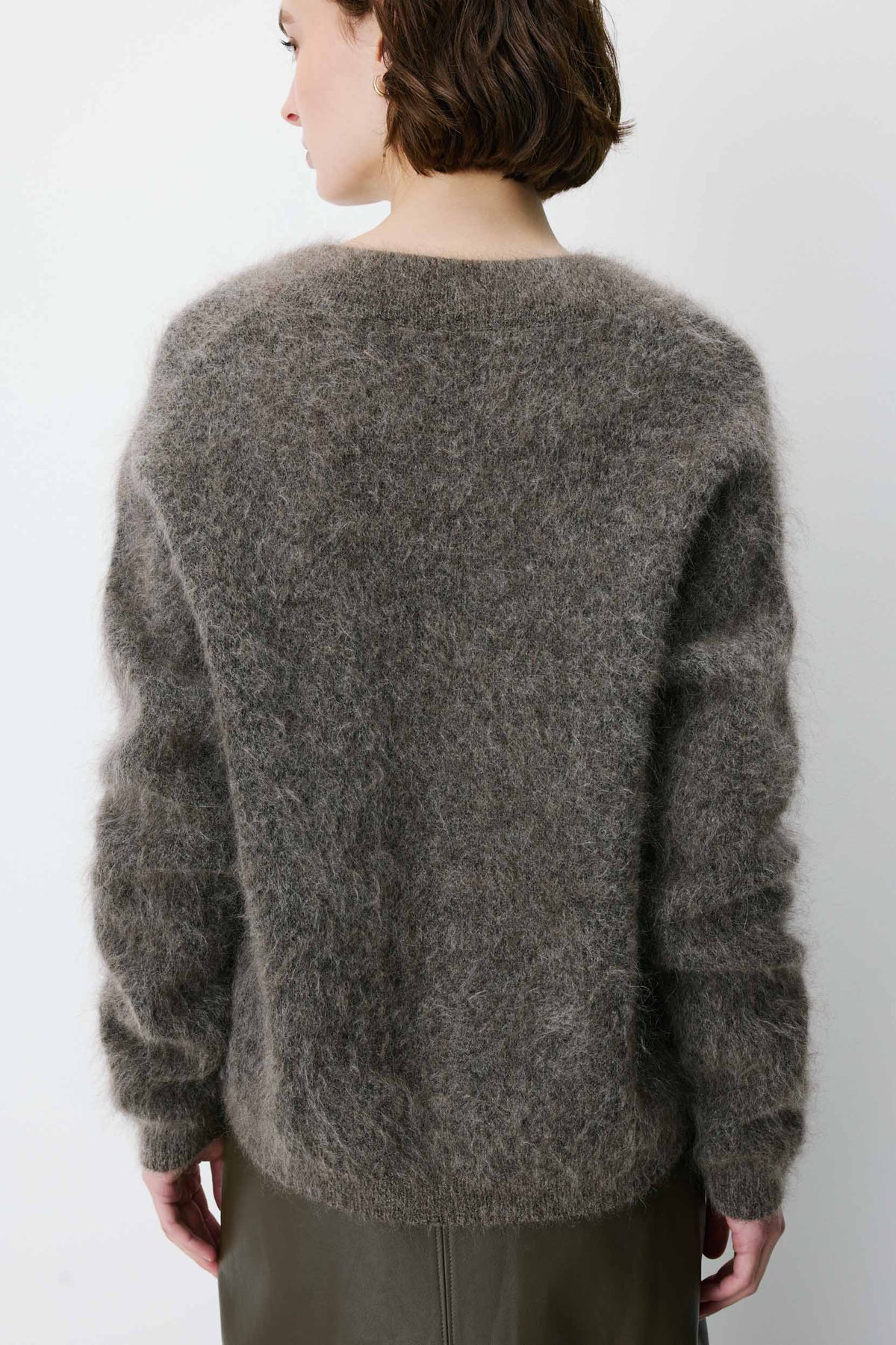 Adorable Oversized V-Neck Sweater