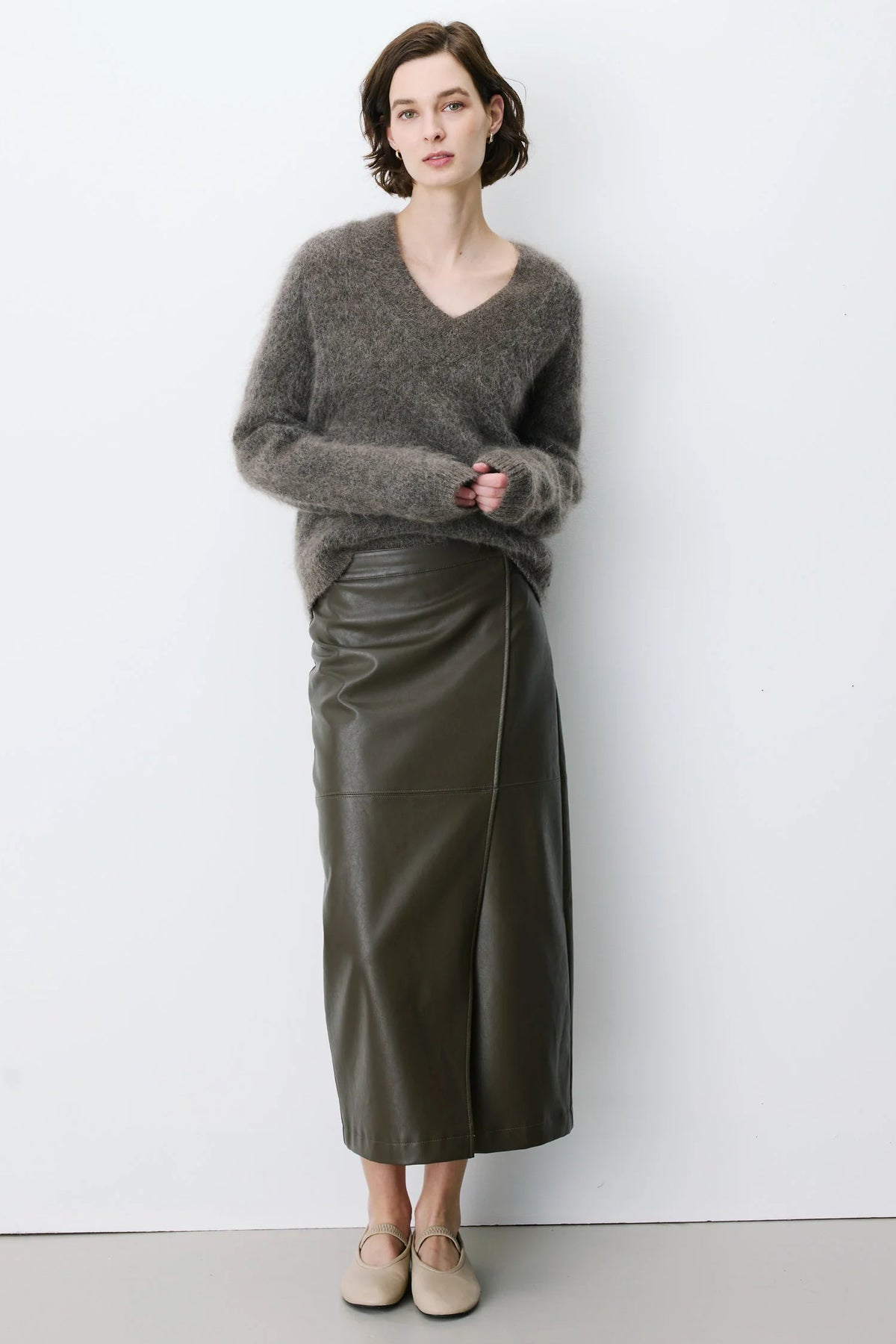 Adorable Oversized V-Neck Sweater