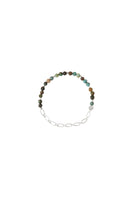 African Turquoise w/Chain Bracelet