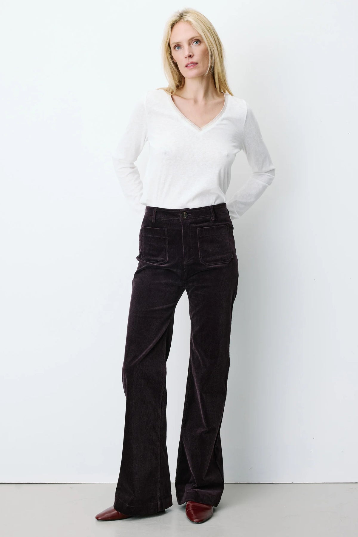 Alban Patch Pocket Corduroy Pants
