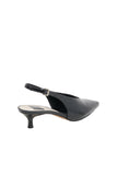 Alenna Crinkle Patent Slingback Heels