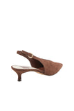 Alenna Suede Slingback Heels