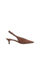 Alenna Suede Slingback Heels