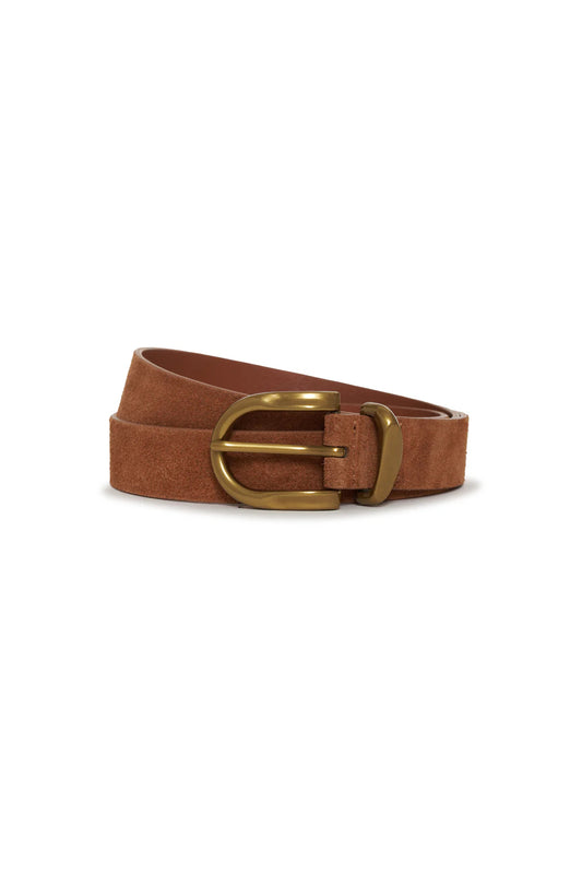 All Day Suede Belt Ancient Clay