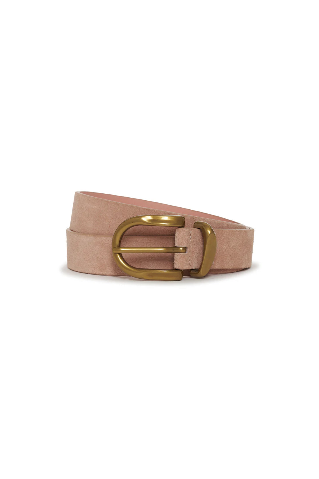 All Day Suede Belt Desert Pink