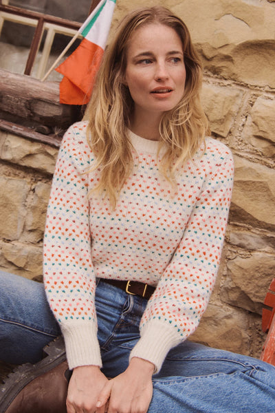 Alma Crewneck Sweater Rainbow