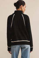 Alps Half Zip Sweater Black