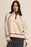 Alps Half Zip Sweater Oatmeal