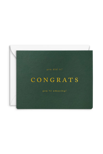 Amazing Congrats Card
