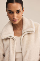 Amethyst Faux Fur Jacket