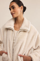 Amethyst Faux Fur Jacket