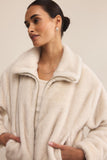 Amethyst Faux Fur Jacket