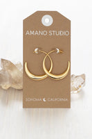 Ancienne Hoop Earrings