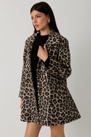Animal Print Swing Jacket