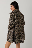 Animal Print Swing Jacket