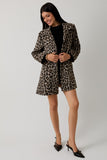 Animal Print Swing Jacket