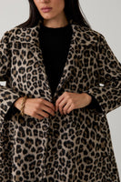 Animal Print Swing Jacket