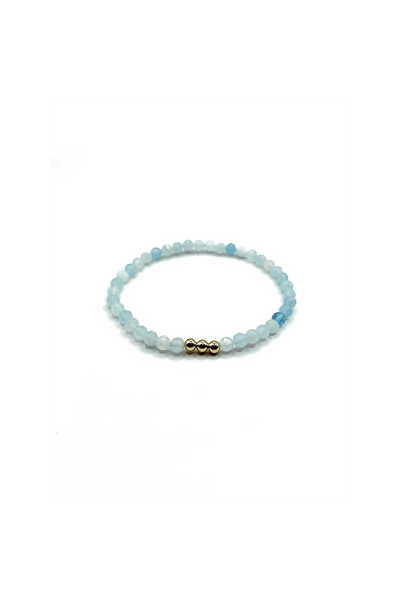 Gemma II Bracelet in Aquamarine