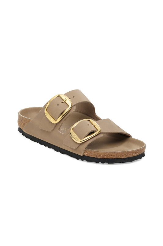Arizona Big Buckle Sandals Tobacco Brown