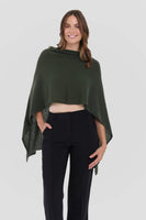 100% Cashmere Drape Topper